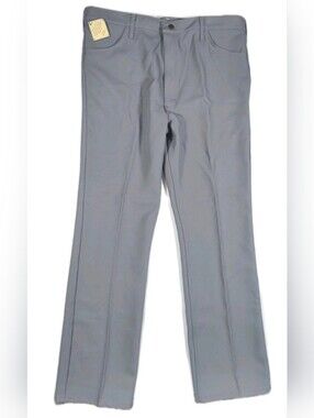 Vintage NWT Wrangler Wrangler Boot Cut Gray Pants Size 42x34 Made In USA